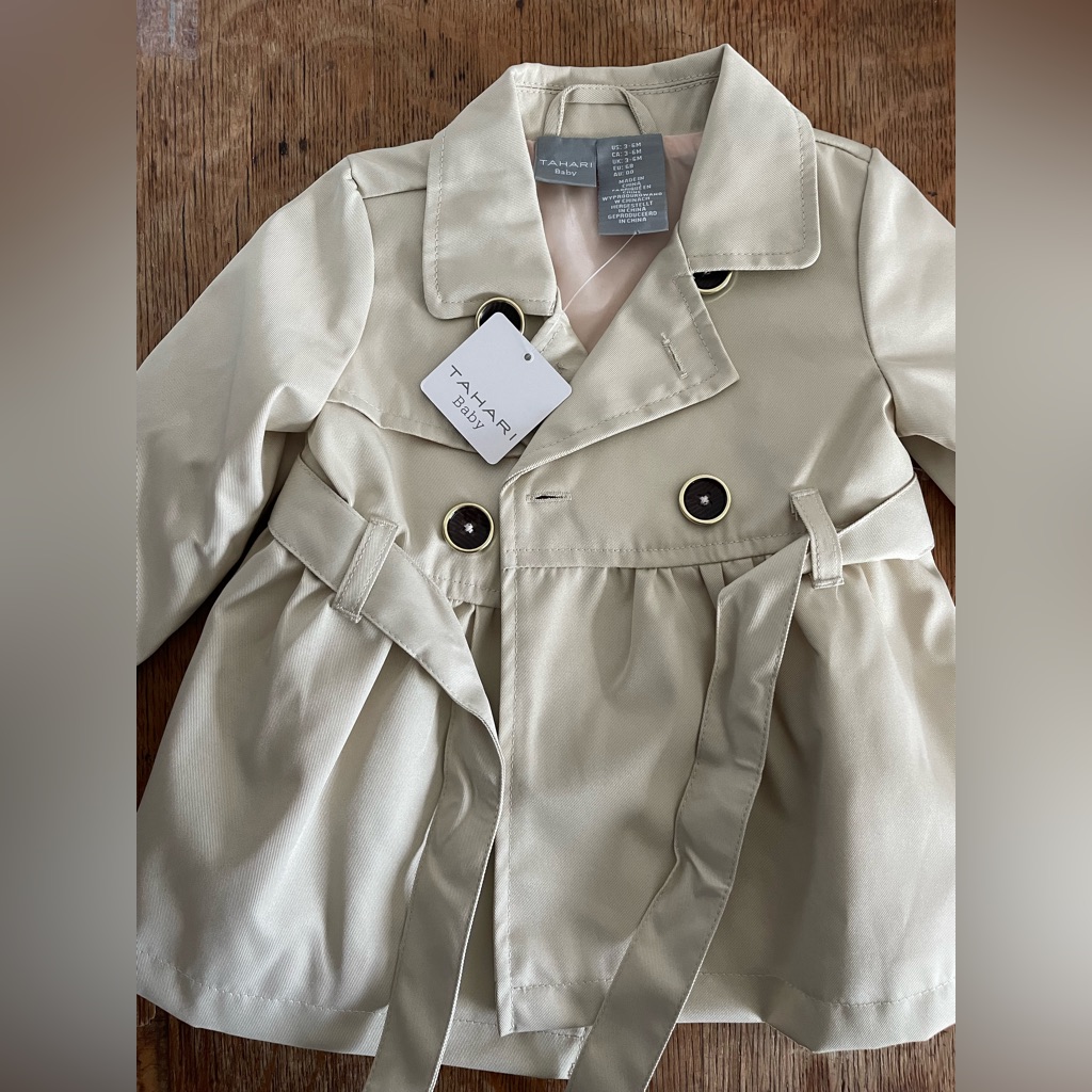 Tahari Brand Baby Rain Coat